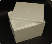 Lid, walls and base 2" thick